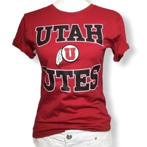 Utah Utes t-shirt boys SZ 10–12 women’s SZ XS-S